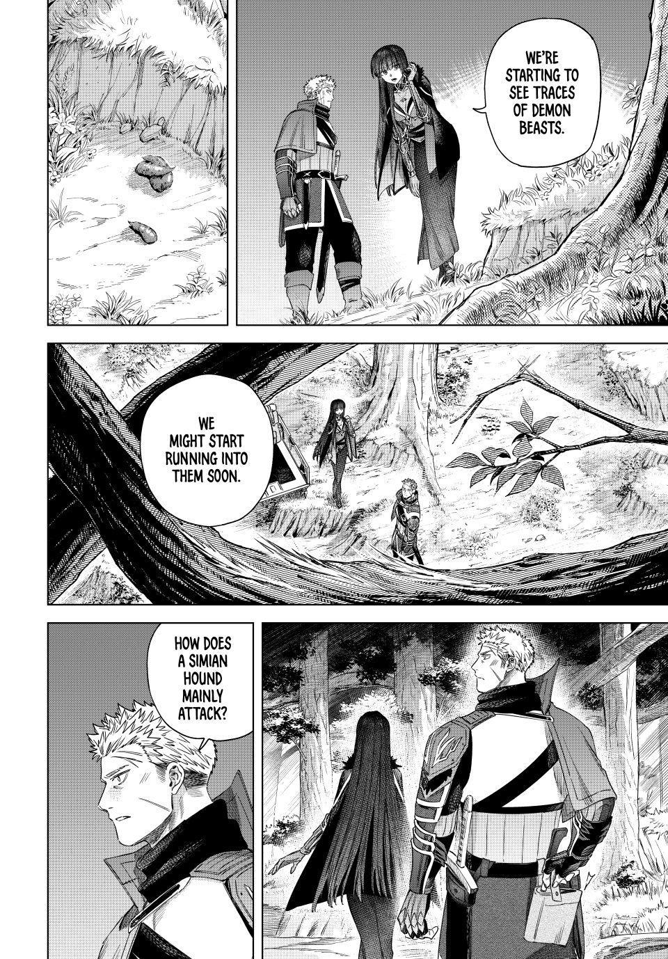 Read The Witch and the Mercenary chapter 73 image 8 on Lezhin