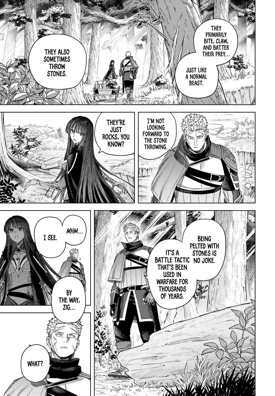 Read The Witch and the Mercenary chapter 73 image 9 on Lezhin