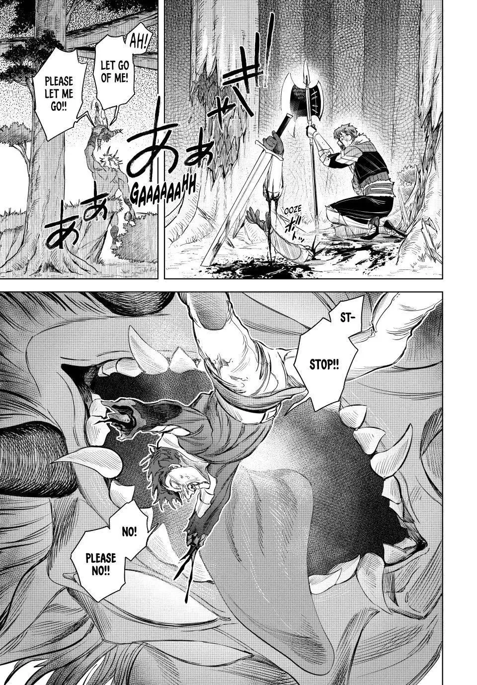 Read The Witch and the Mercenary chapter 74 image 14 on Lezhin