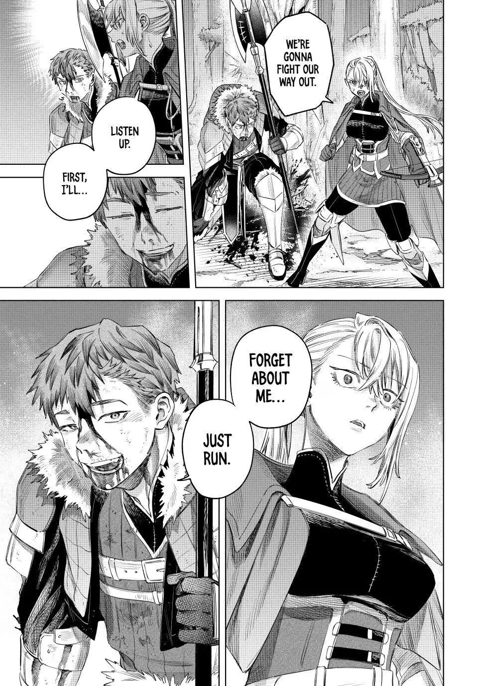 Read The Witch and the Mercenary chapter 74 image 17 on Lezhin