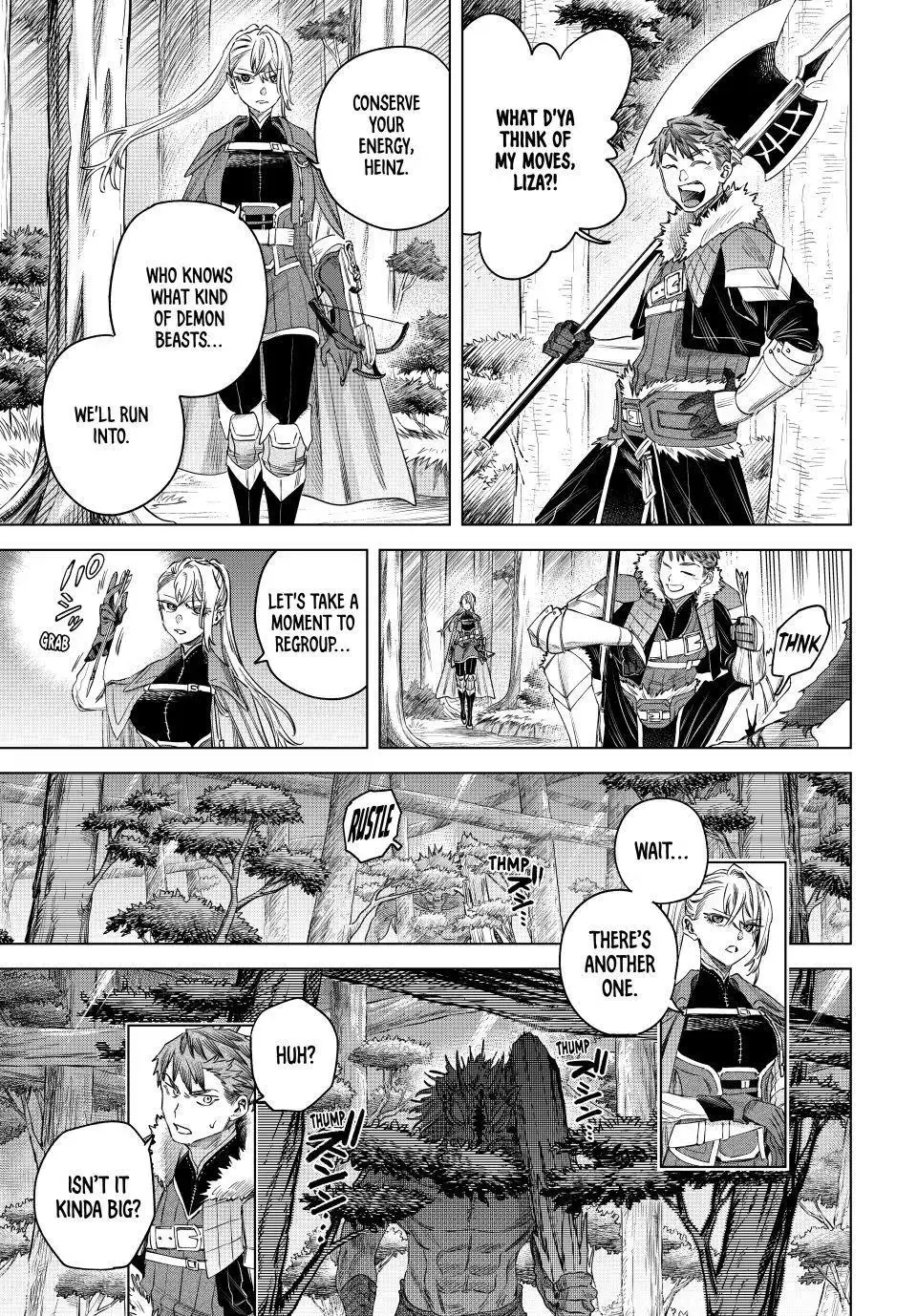 Read The Witch and the Mercenary chapter 74 image 2 on Lezhin