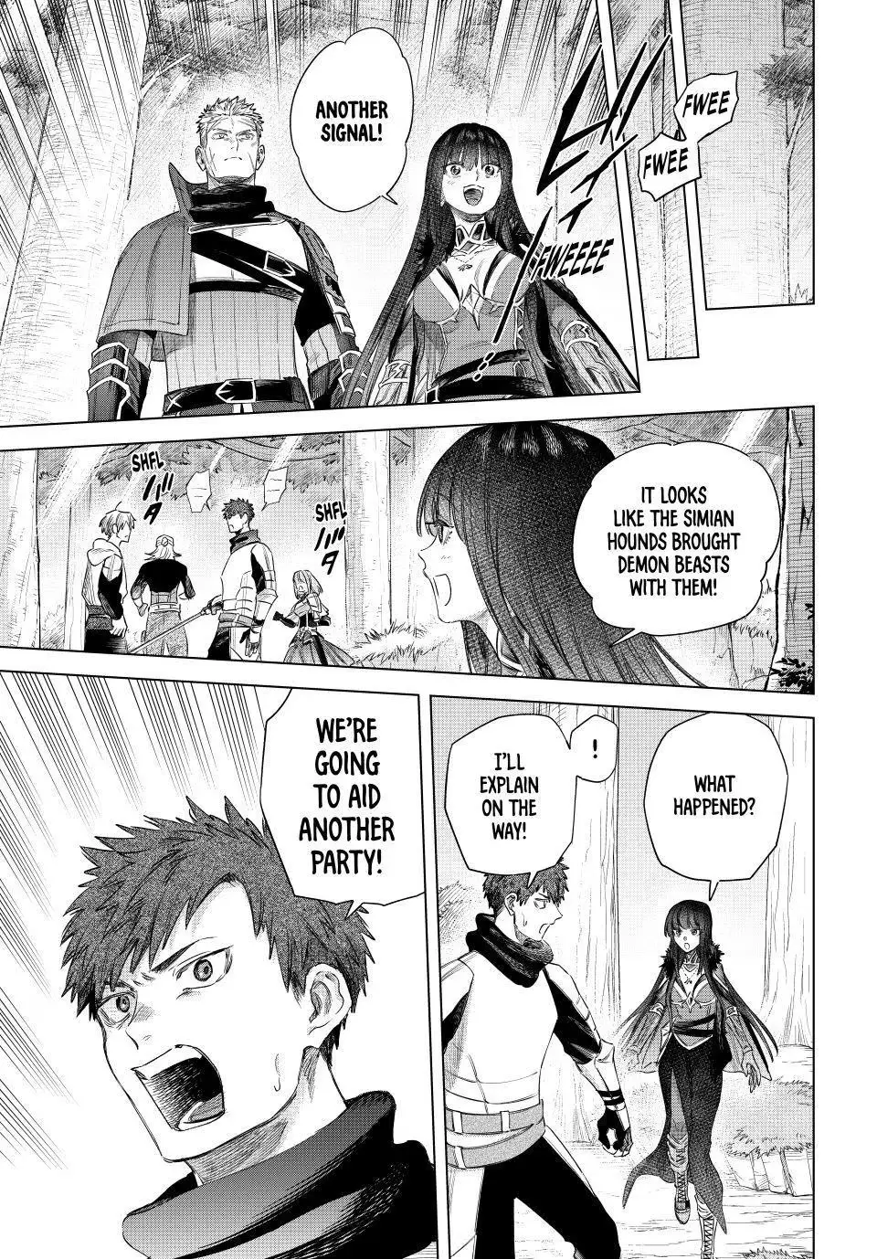 Read The Witch and the Mercenary chapter 74 image 21 on Lezhin