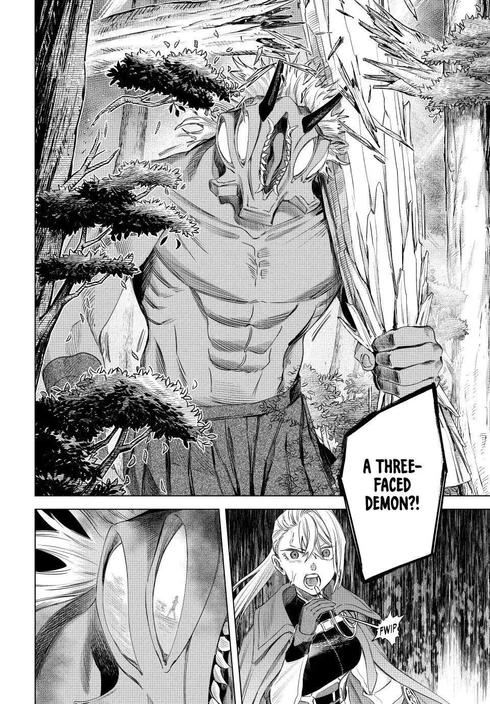 Read The Witch and the Mercenary chapter 74 image 3 on Lezhin