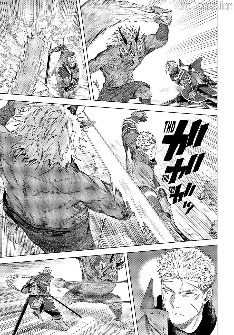 Read The Witch and the Mercenary chapter 75 image 12 on Lezhin