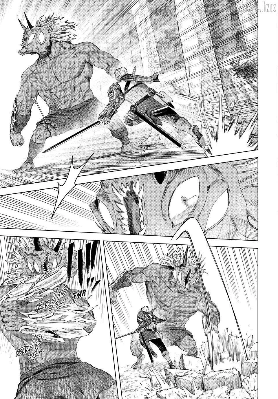 Read The Witch and the Mercenary chapter 75 image 16 on Lezhin