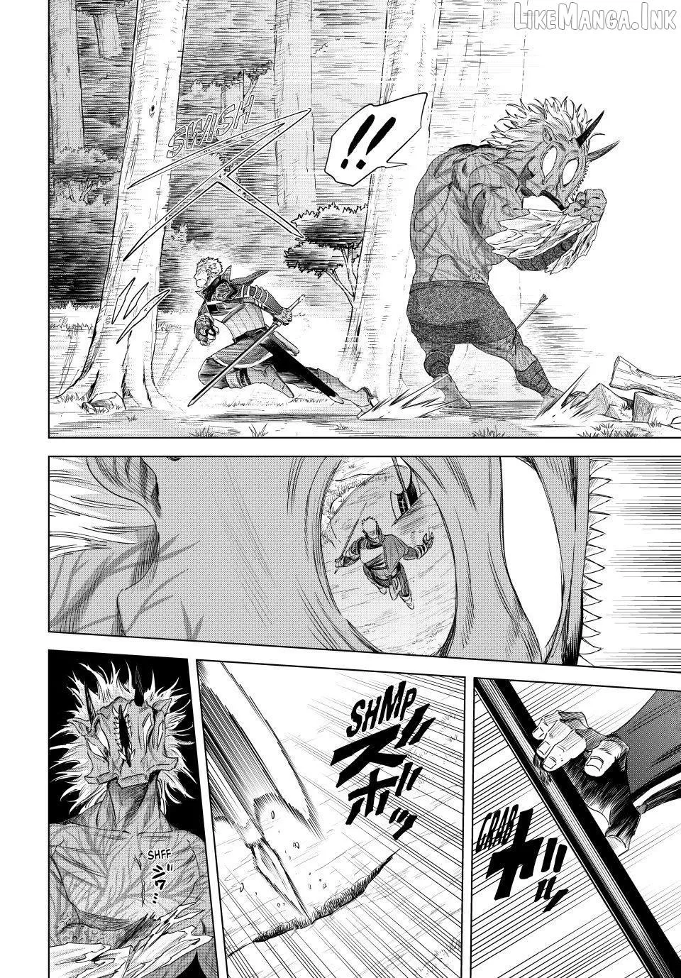 Read The Witch and the Mercenary chapter 75 image 17 on Lezhin