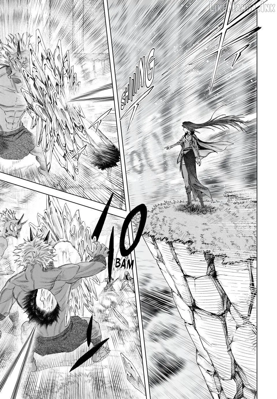 Read The Witch and the Mercenary chapter 75 image 2 on Lezhin