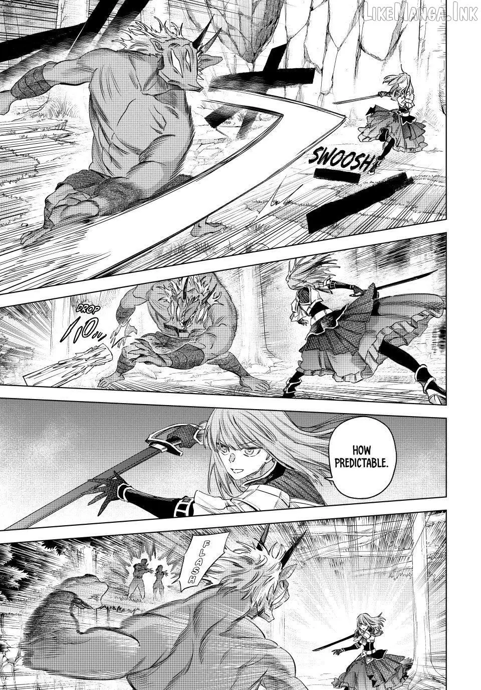 Read The Witch and the Mercenary chapter 75 image 6 on Lezhin