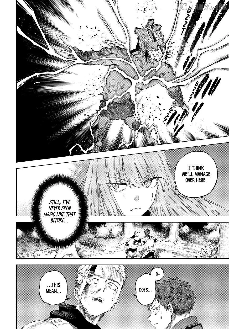 Read The Witch and the Mercenary chapter 75 image 7 on Lezhin