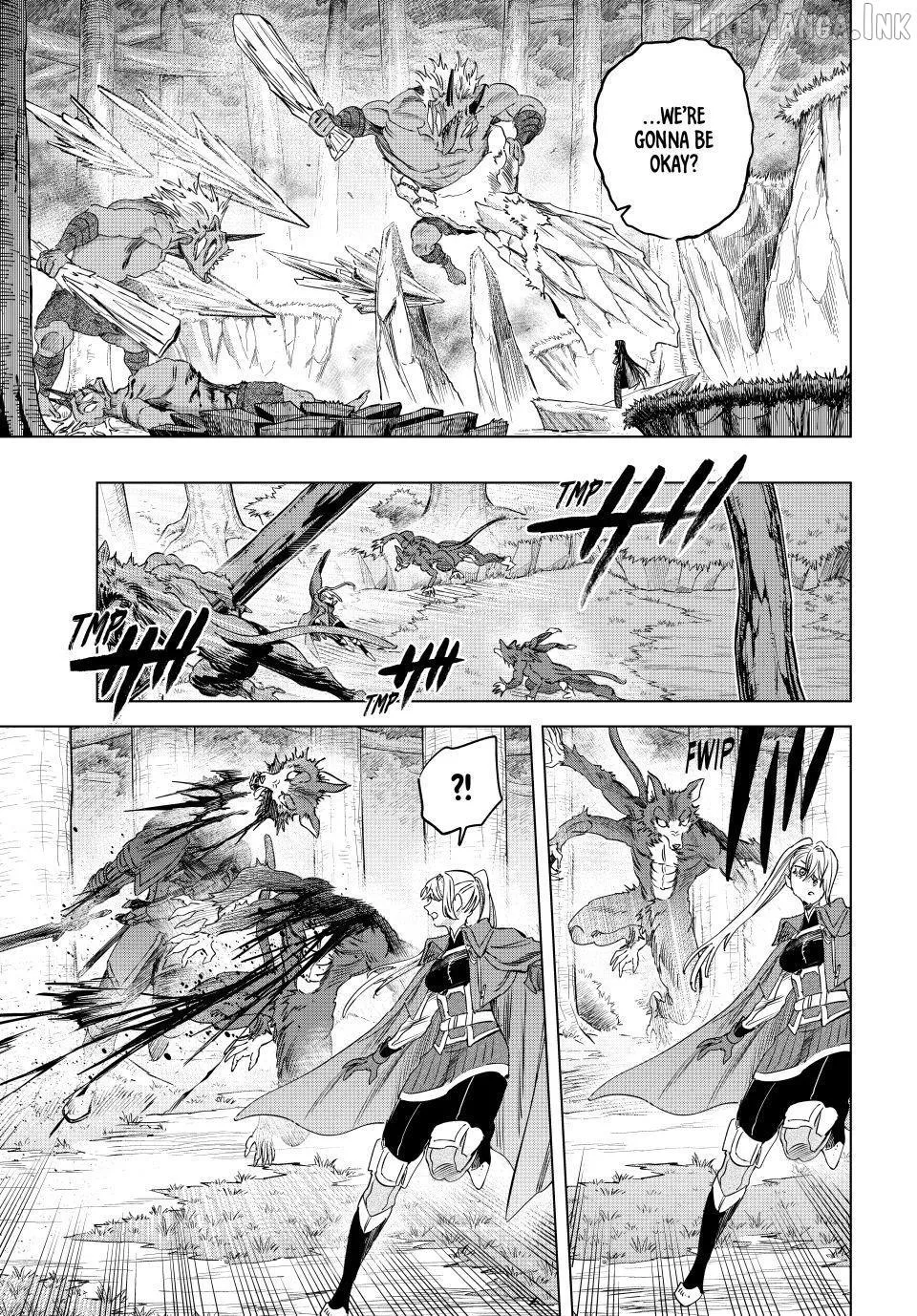 Read The Witch and the Mercenary chapter 75 image 8 on Lezhin