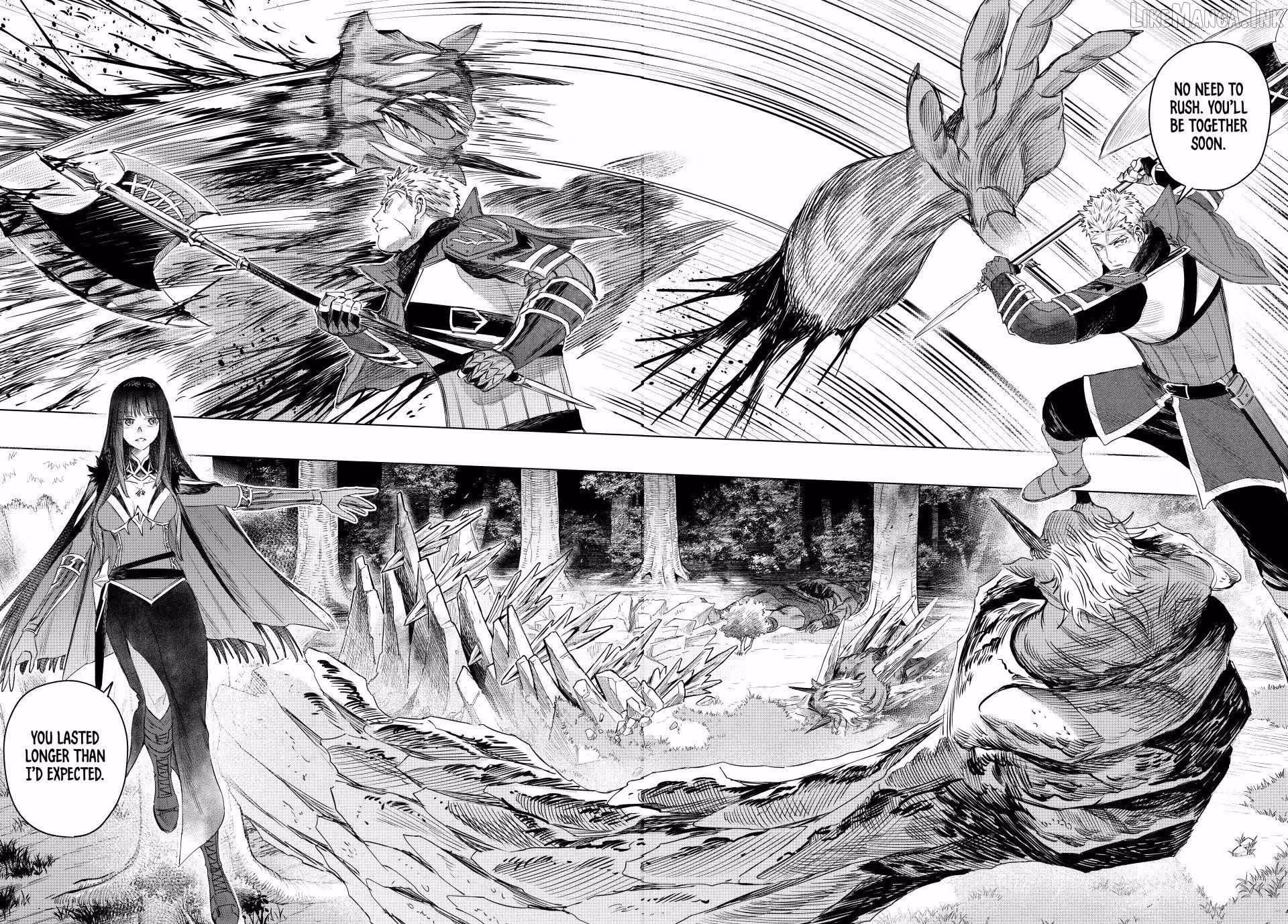 Read The Witch and the Mercenary chapter 76 image 16 on Lezhin