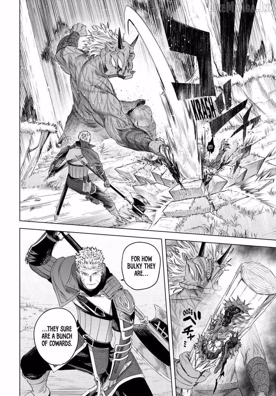 Read The Witch and the Mercenary chapter 76 image 3 on Lezhin