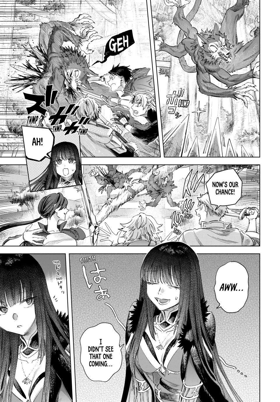 The Witch and the Mercenary Chapter 77 page 11 - 