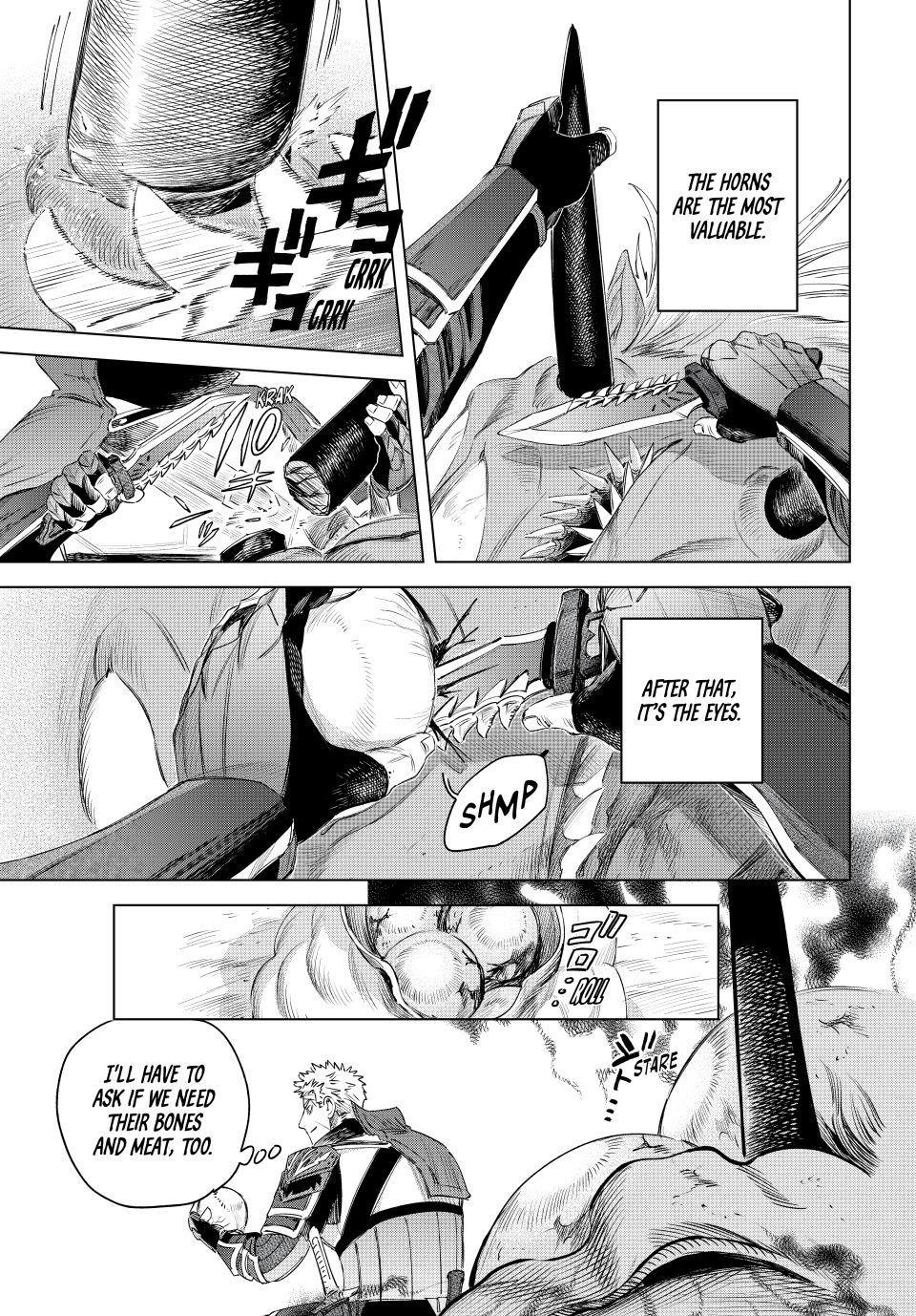 The Witch and the Mercenary Chapter 77 page 19 - 