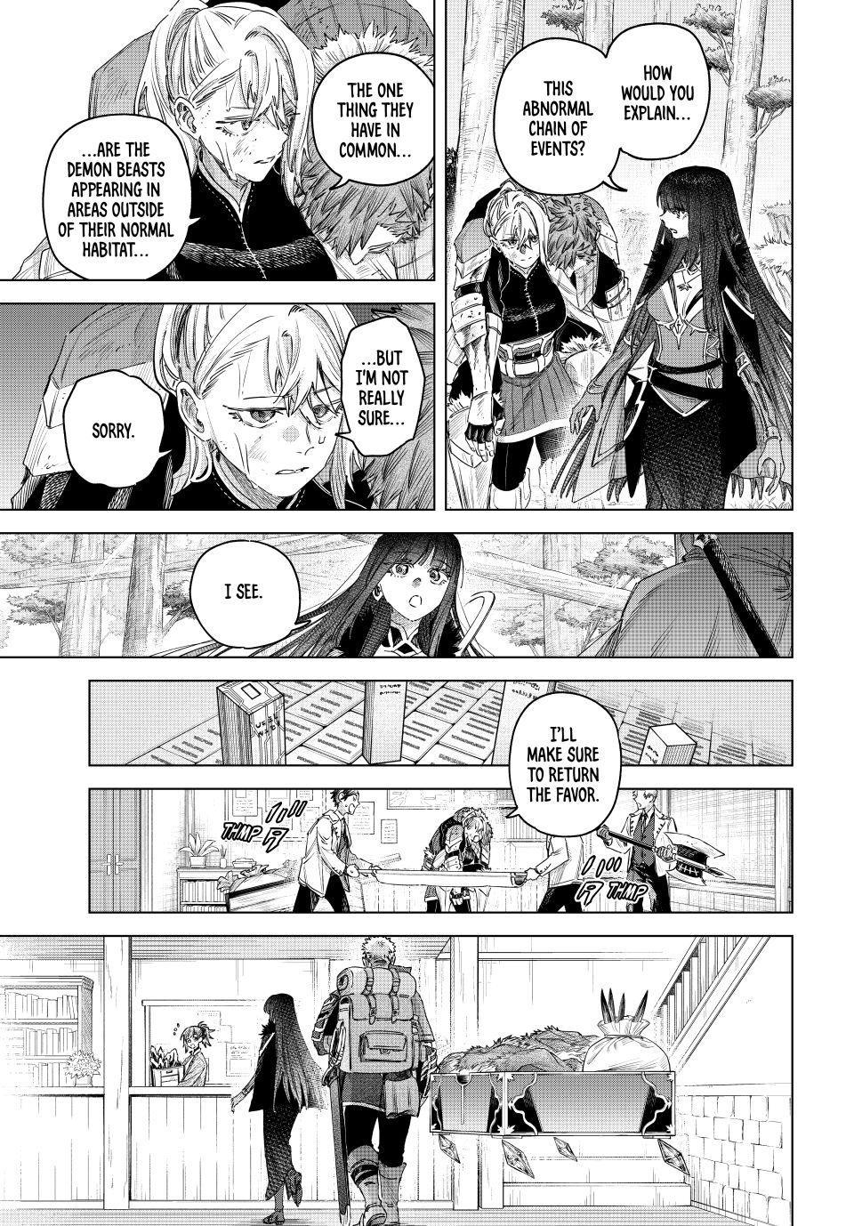 The Witch and the Mercenary Chapter 77 page 33 - 