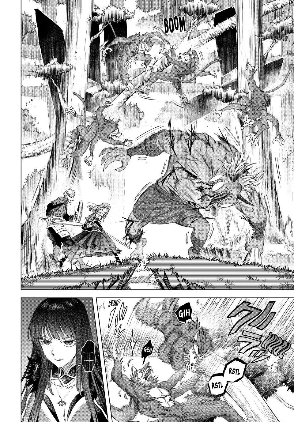The Witch and the Mercenary Chapter 77 page 10 - 