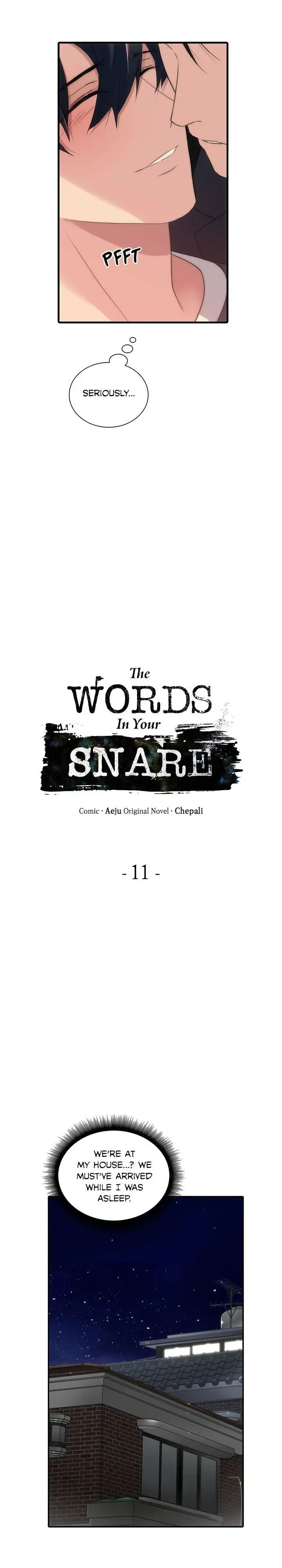 The Words In Your Snare Chapter 11 page 4 - 