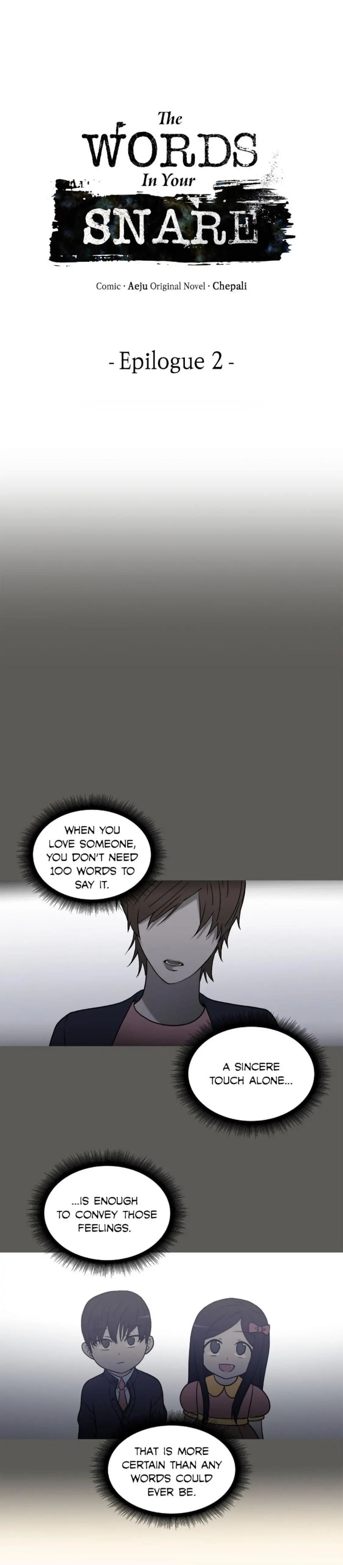 The Words In Your Snare Chapter 2.1 page 1 - 