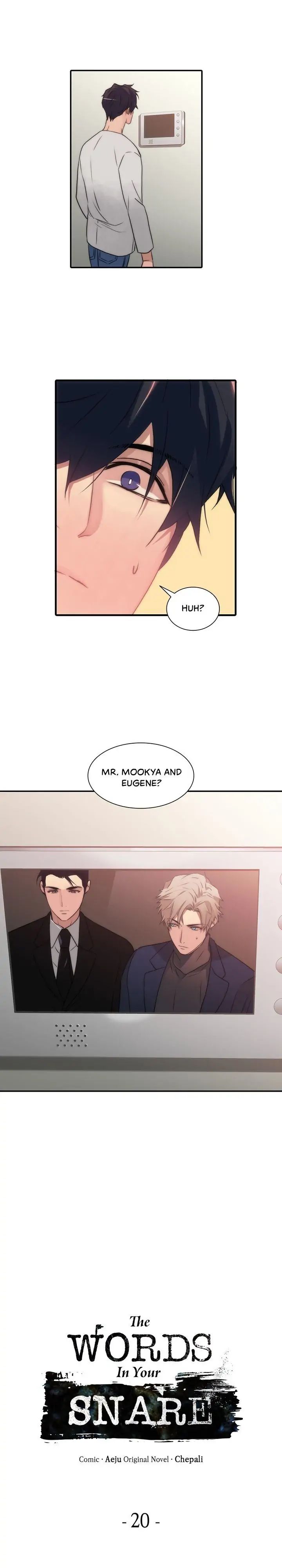 The Words In Your Snare Chapter 20 page 8 - 