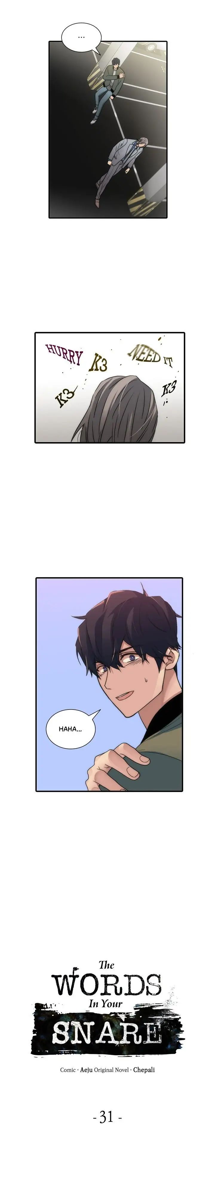 The Words In Your Snare Chapter 31 page 4 - 