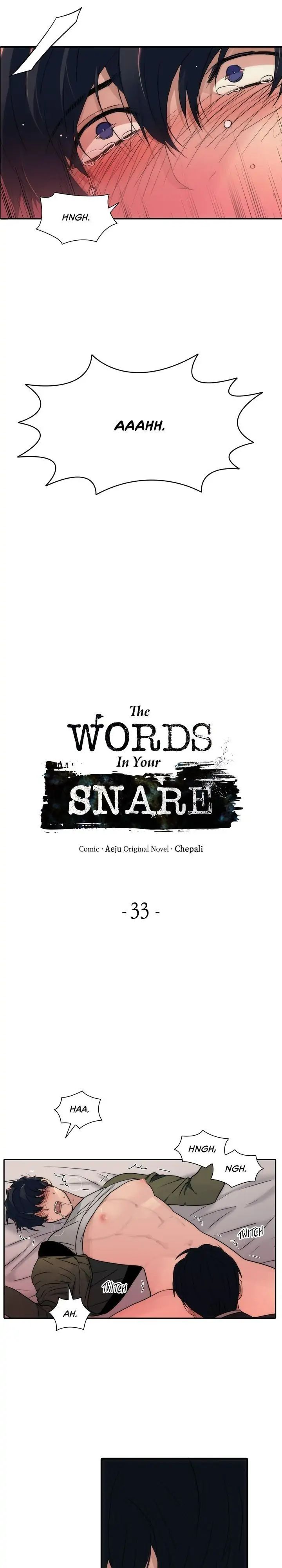 The Words In Your Snare Chapter 33 page 3 - 