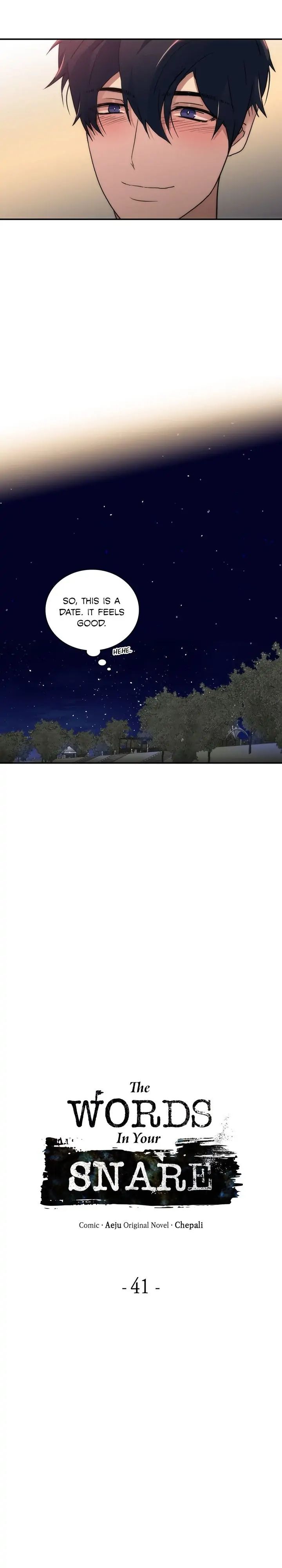 The Words In Your Snare Chapter 41 page 4 - 
