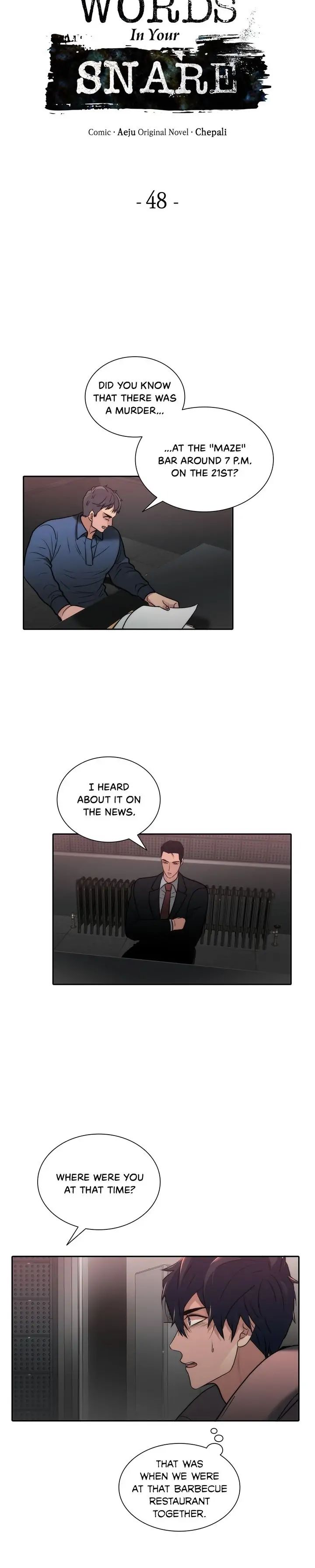 The Words In Your Snare Chapter 48 page 2 - 