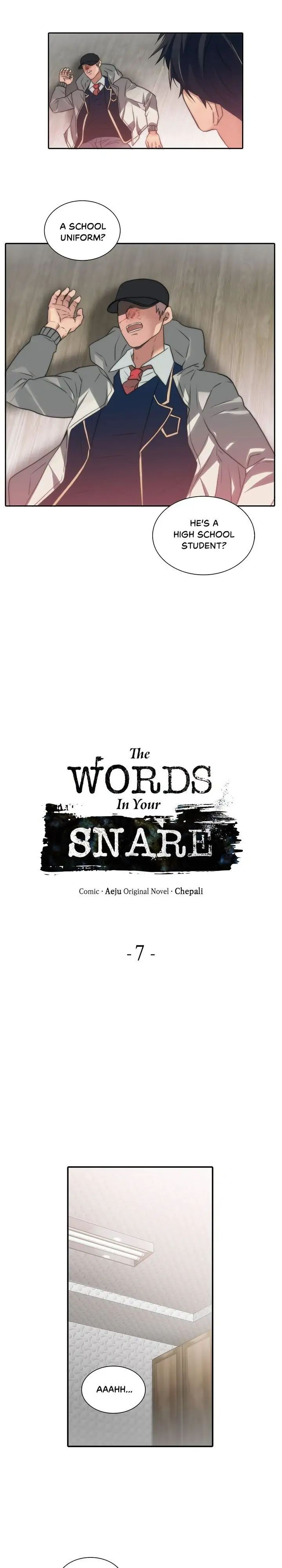 The Words In Your Snare Chapter 7 page 7 - 