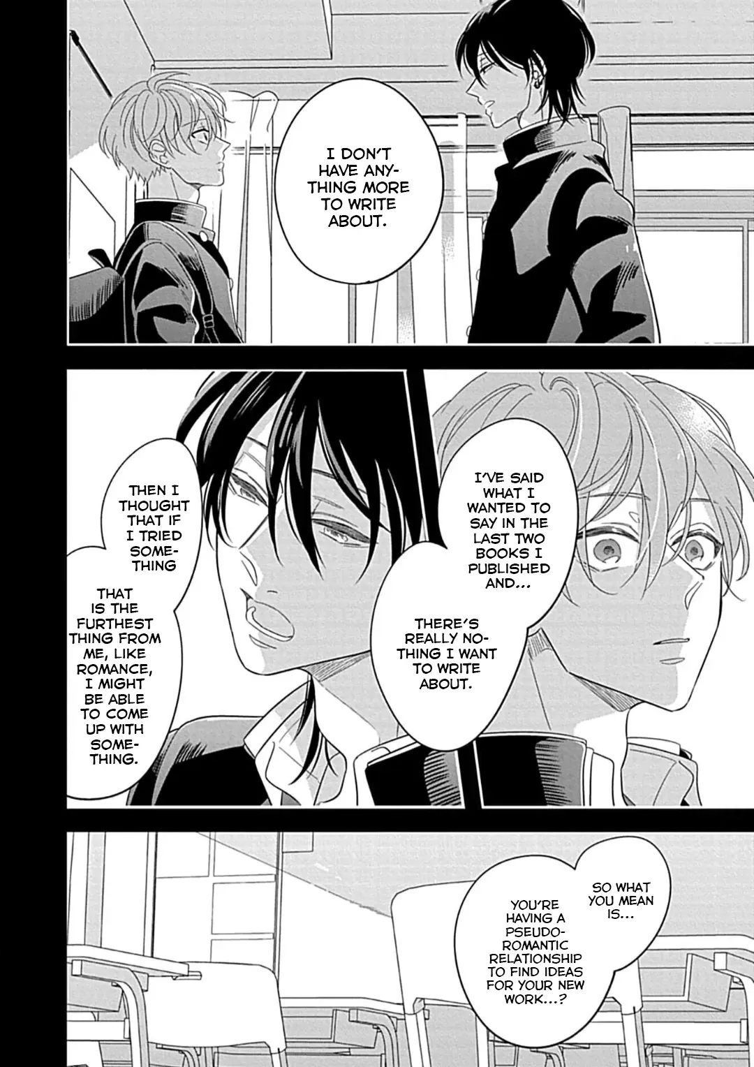The words that falls for you Chapter 2 page 8 - 