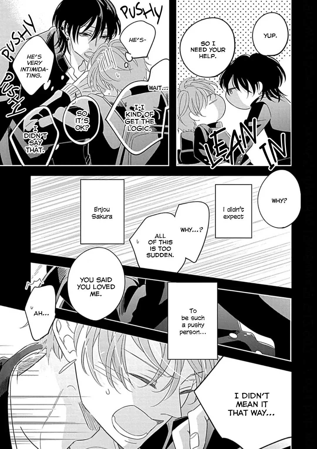 The words that falls for you Chapter 2 page 9 - 