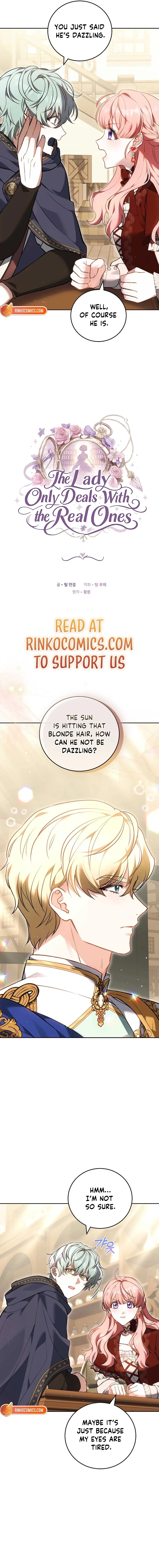 Read The Young Lady Only Accepts Authentics chapter 24 image 1 on Lezhin