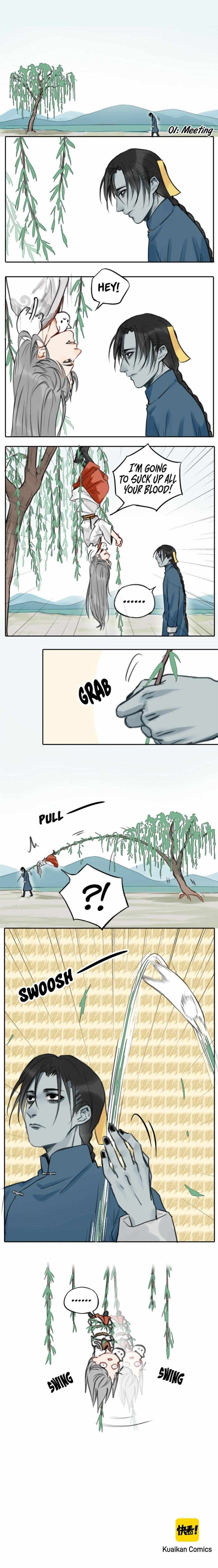 Read The Zombie And The Vampire chapter 1 image 0 on Lezhin