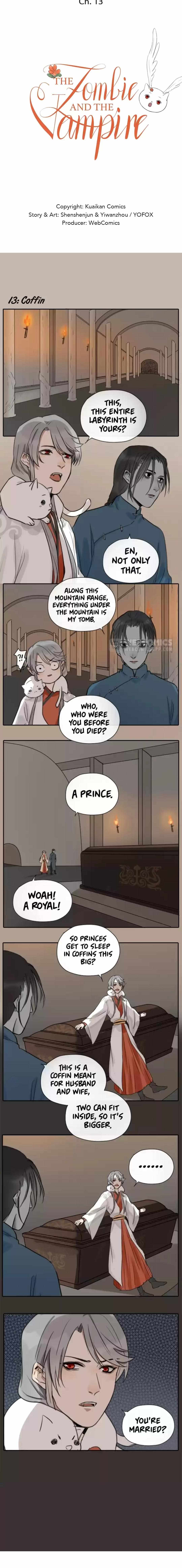 Read The Zombie And The Vampire chapter 13 image 1 on Lezhin