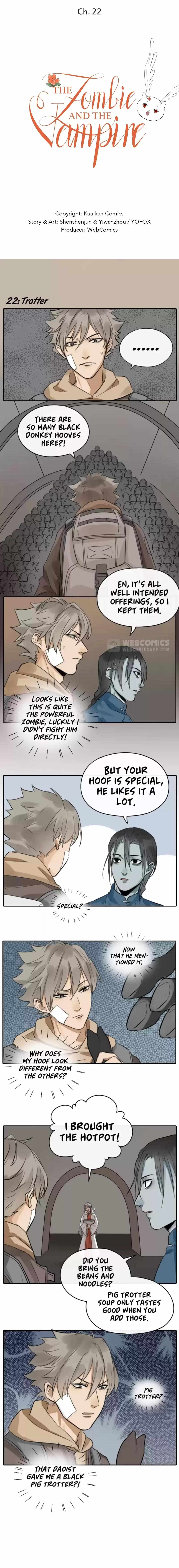 Read The Zombie And The Vampire chapter 22 image 1 on Lezhin