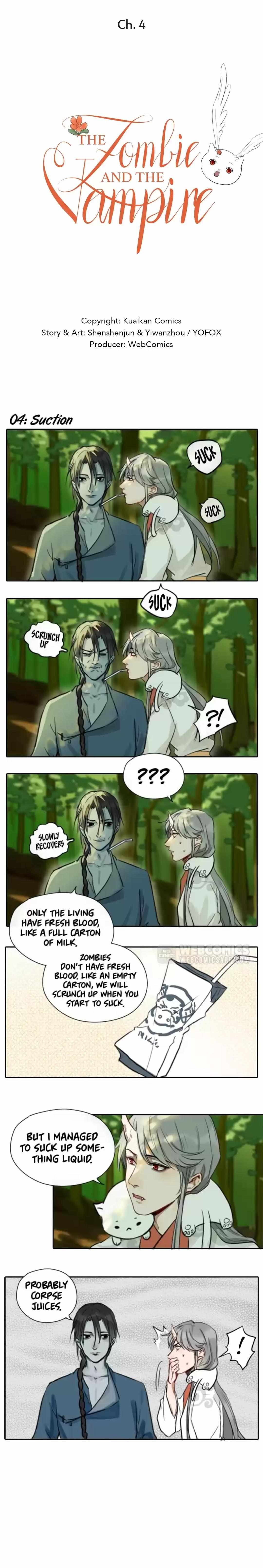 Read The Zombie And The Vampire chapter 4 image 0 on Lezhin