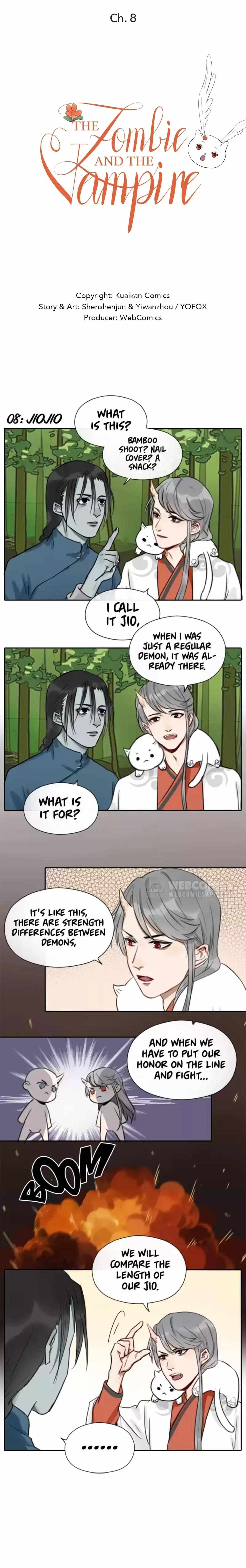 Read The Zombie And The Vampire chapter 8 image 0 on Lezhin