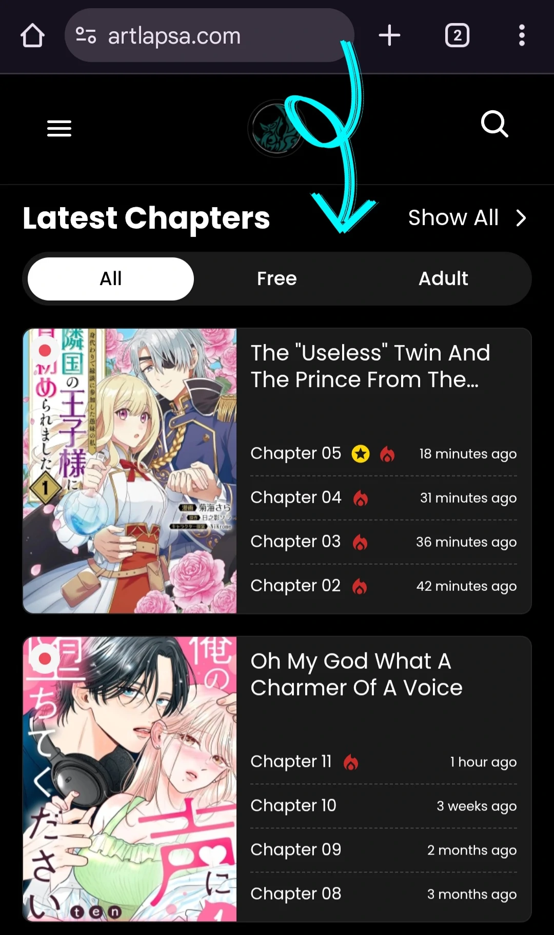 Read The "Useless" Twin and the Prince from the Neighboring Kingdom chapter 2 image 1 on Lezhin