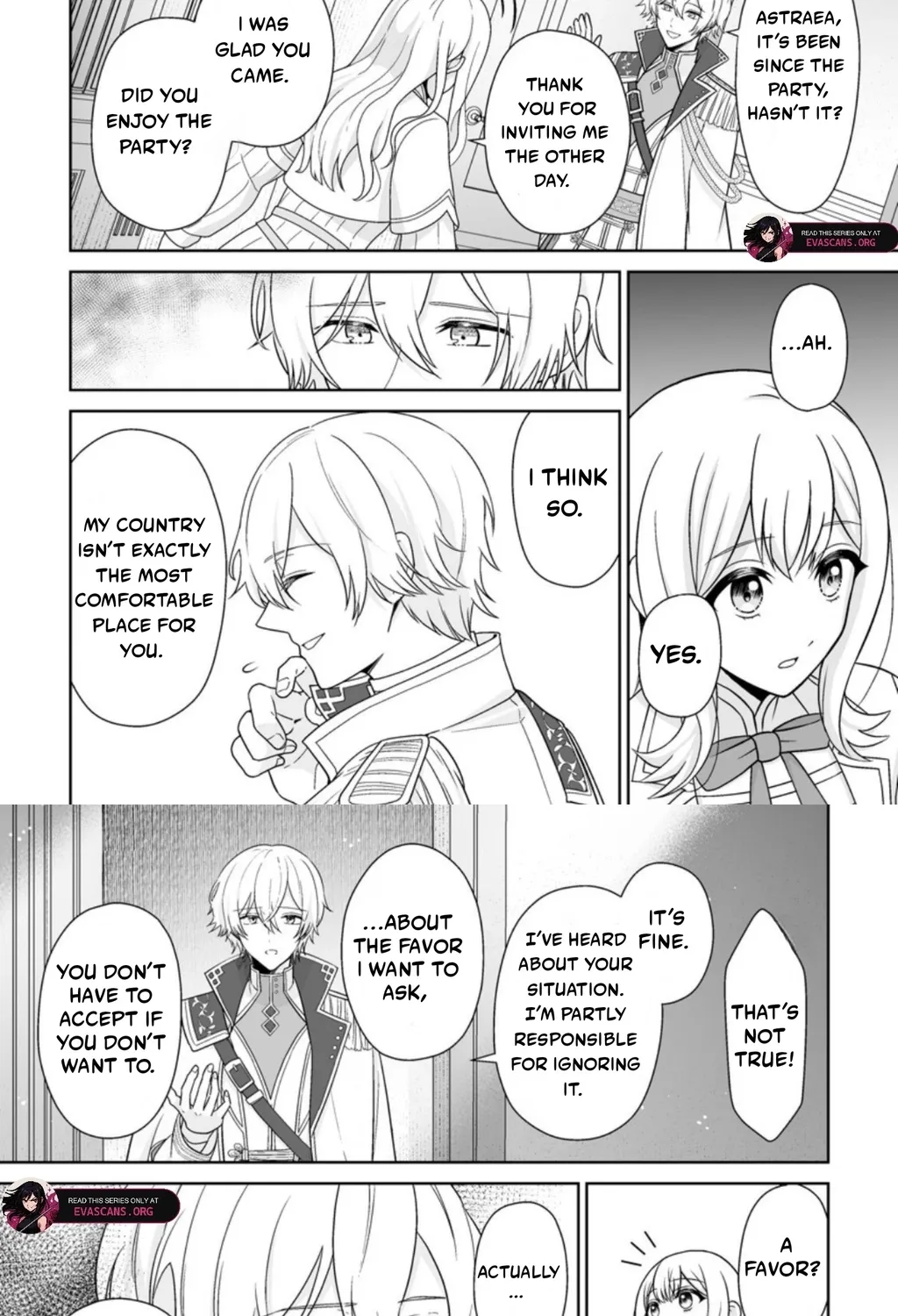 Read The "Useless" Twin and the Prince from the Neighboring Kingdom chapter 8.1 image 8 on Lezhin