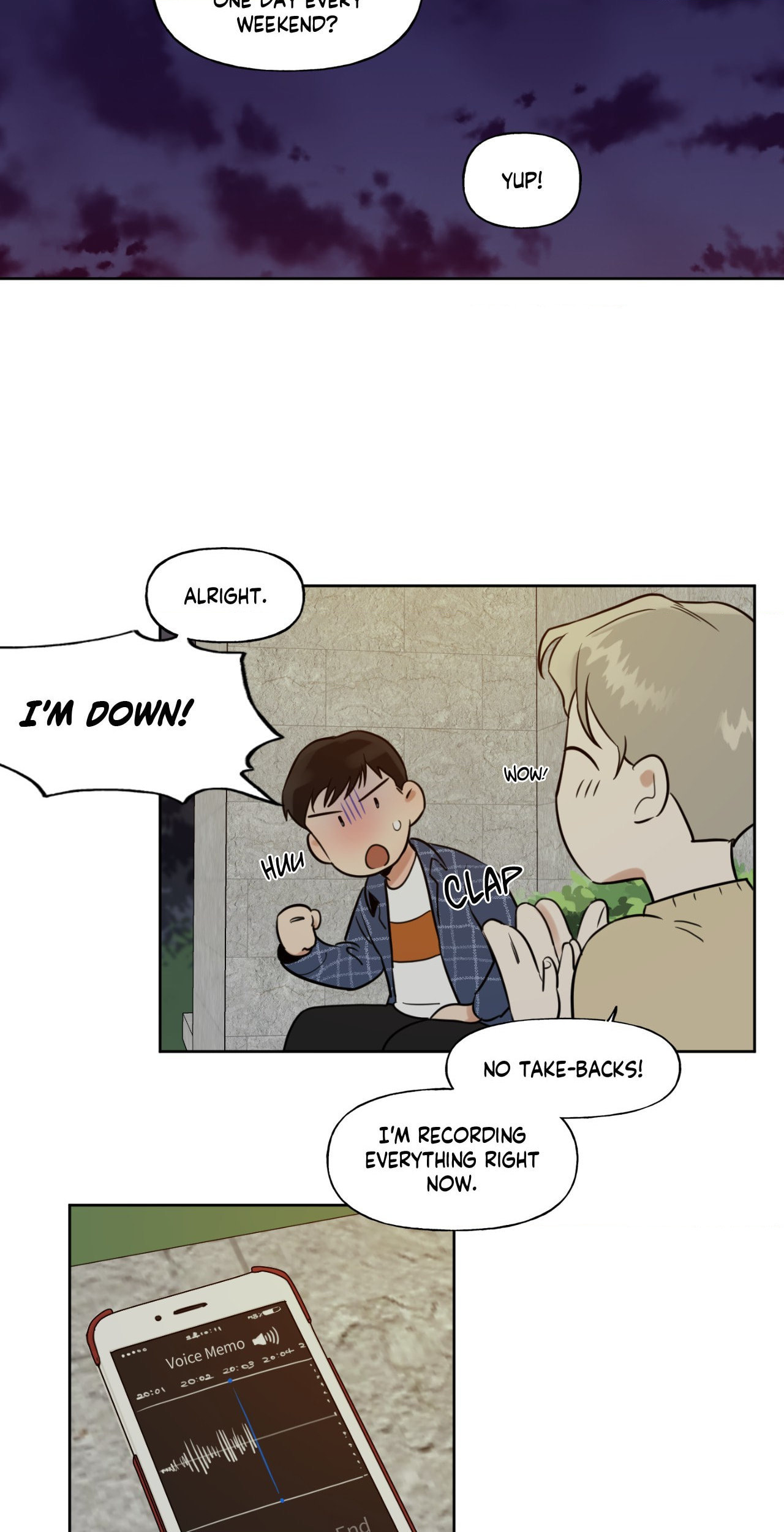 Read Their Weekend Situation chapter 2 image 29 on Lezhin