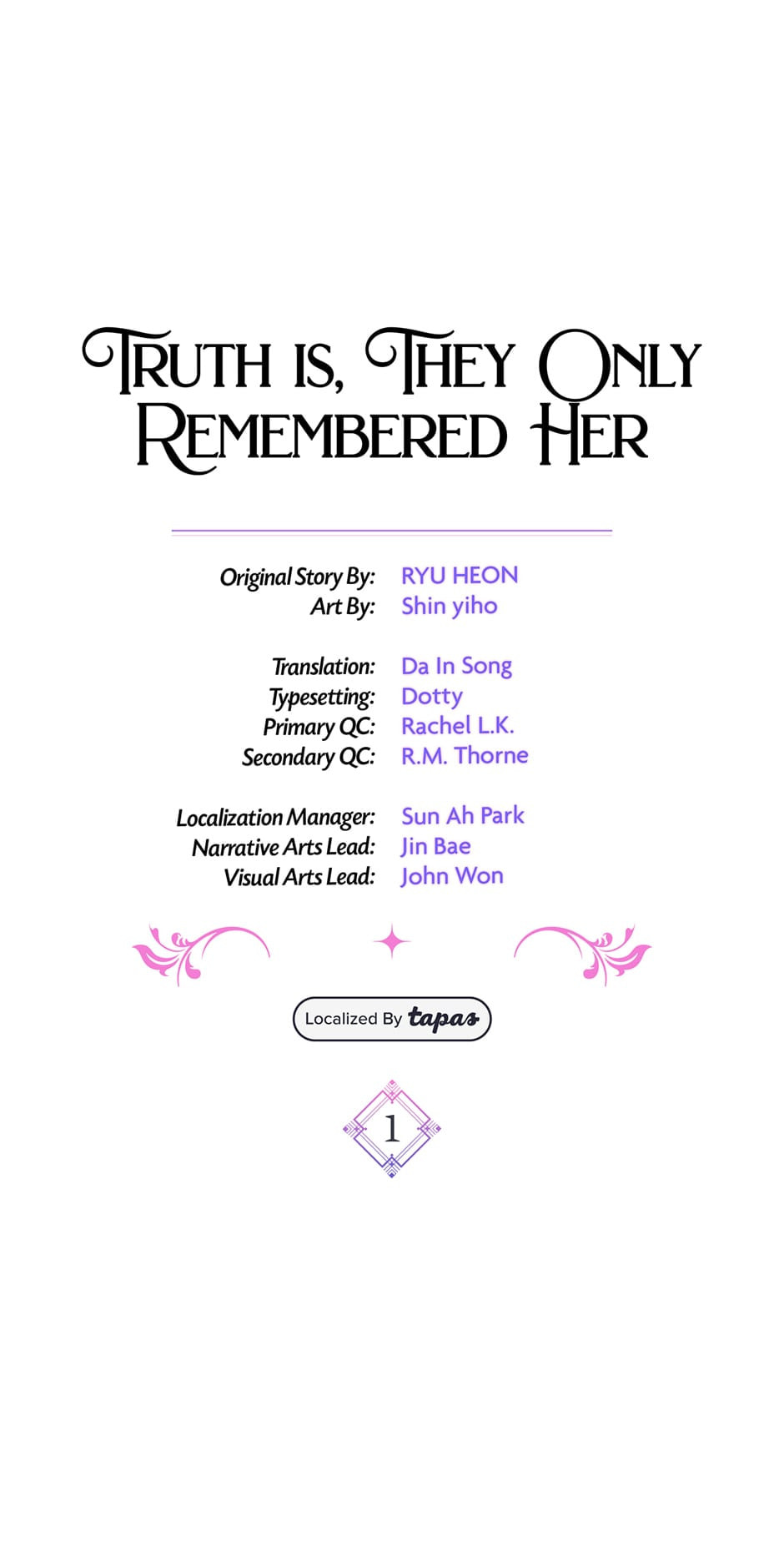Read They Only Remembered Her chapter 1 image 6 on Lezhin