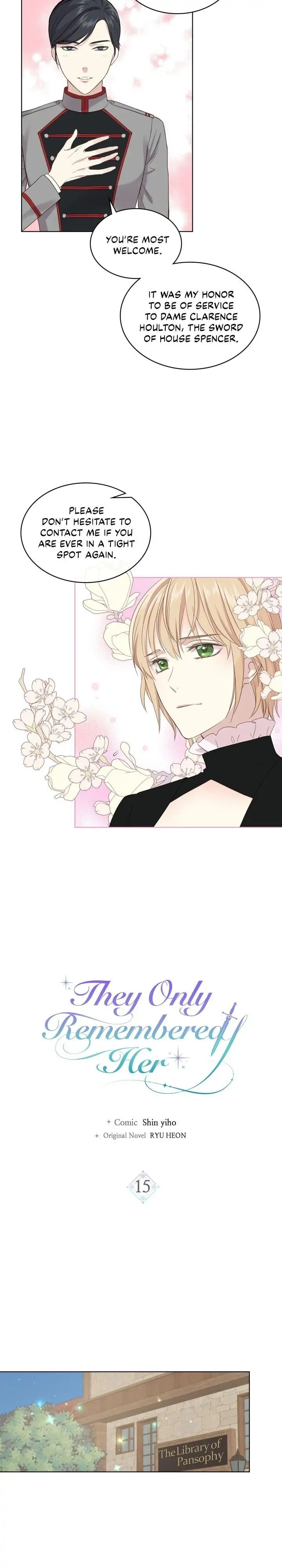 Read They Only Remembered Her chapter 15 image 1 on Lezhin