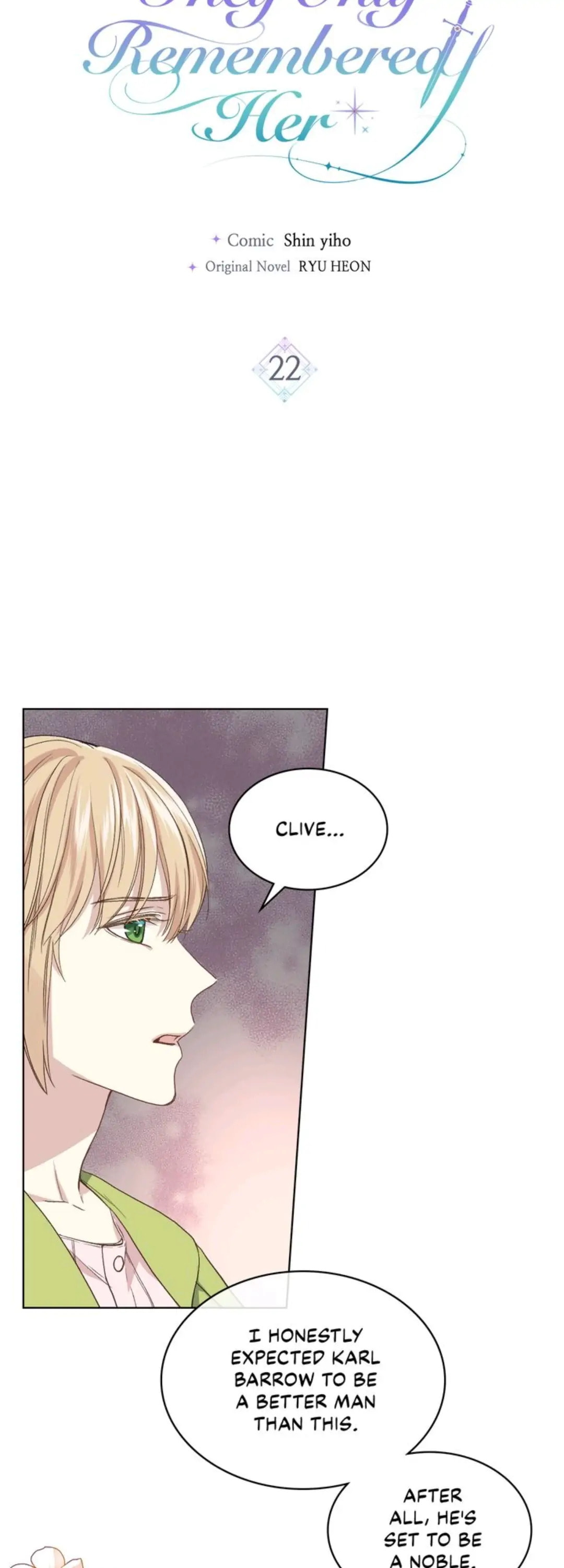 Read They Only Remembered Her chapter 22 image 4 on Lezhin