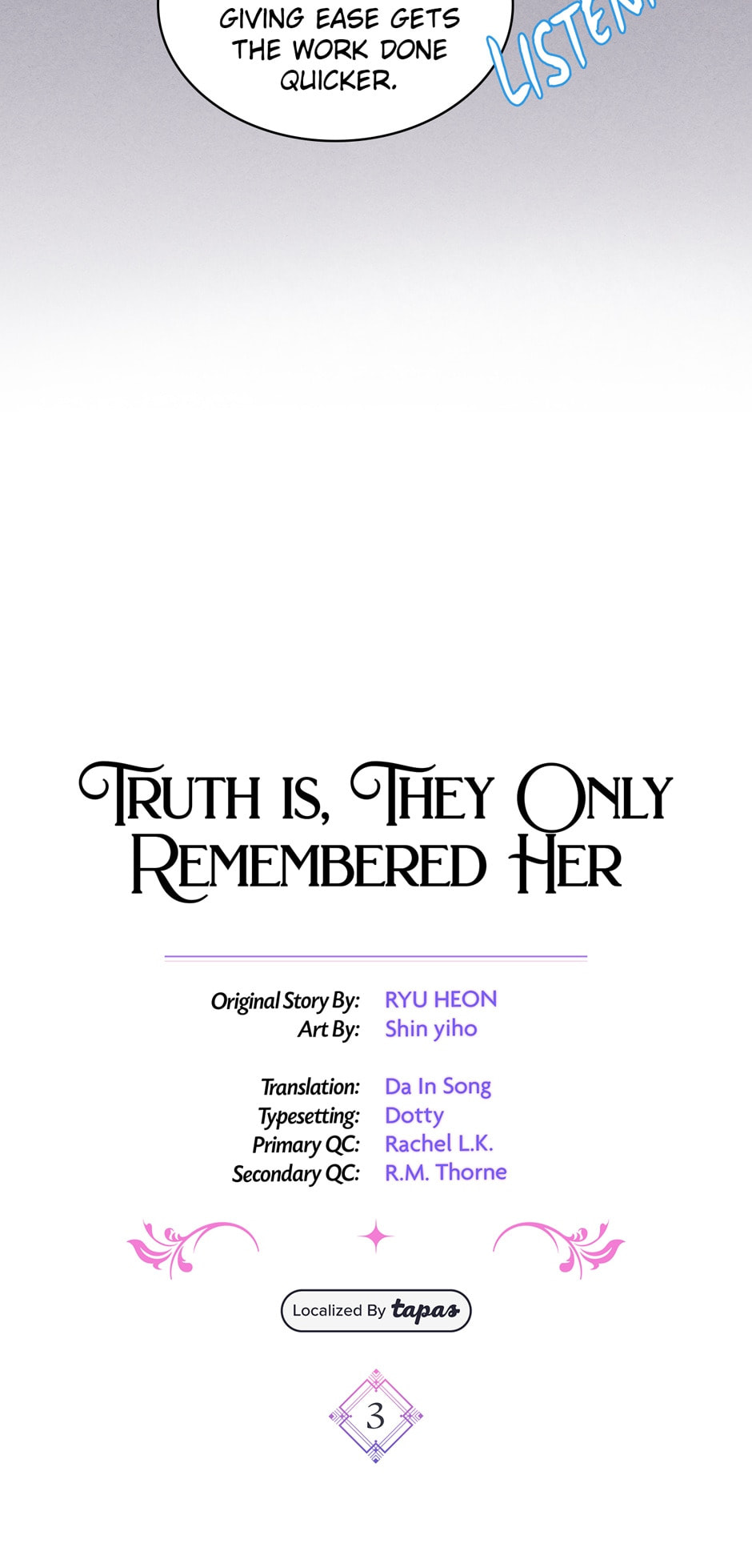 Read They Only Remembered Her chapter 3 image 5 on Lezhin
