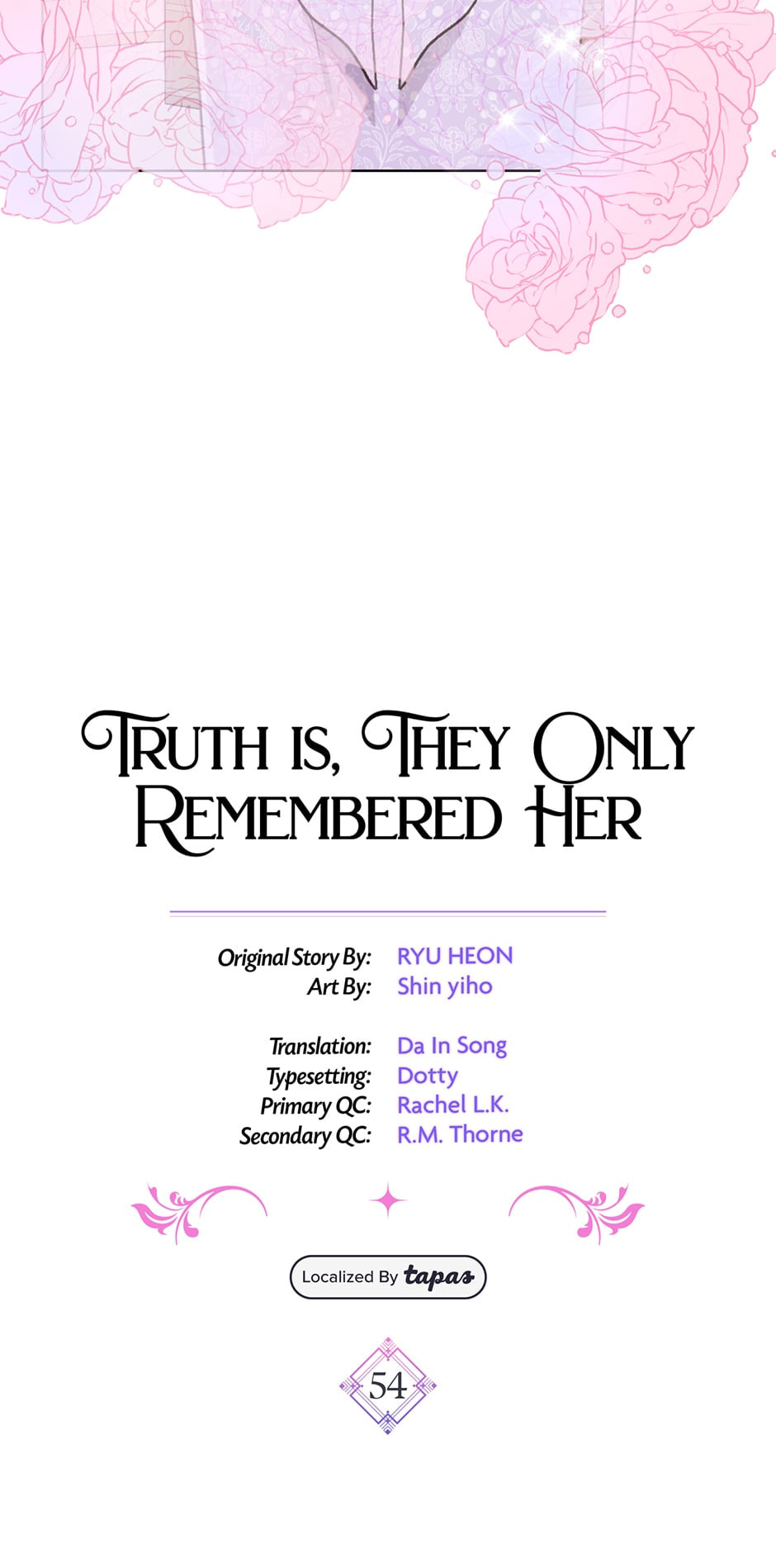 Read They Only Remembered Her chapter 54 image 8 on Lezhin
