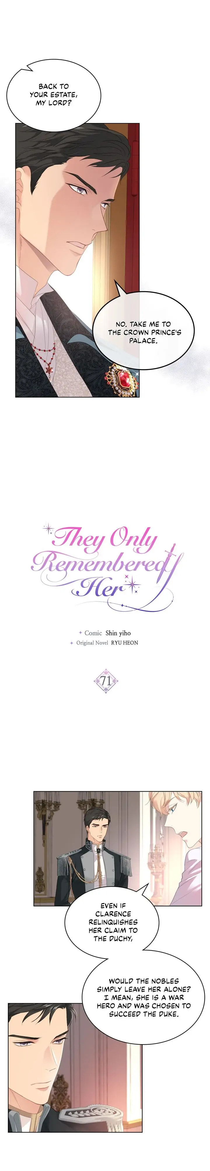 Read They Only Remembered Her chapter 71 image 9 on Lezhin