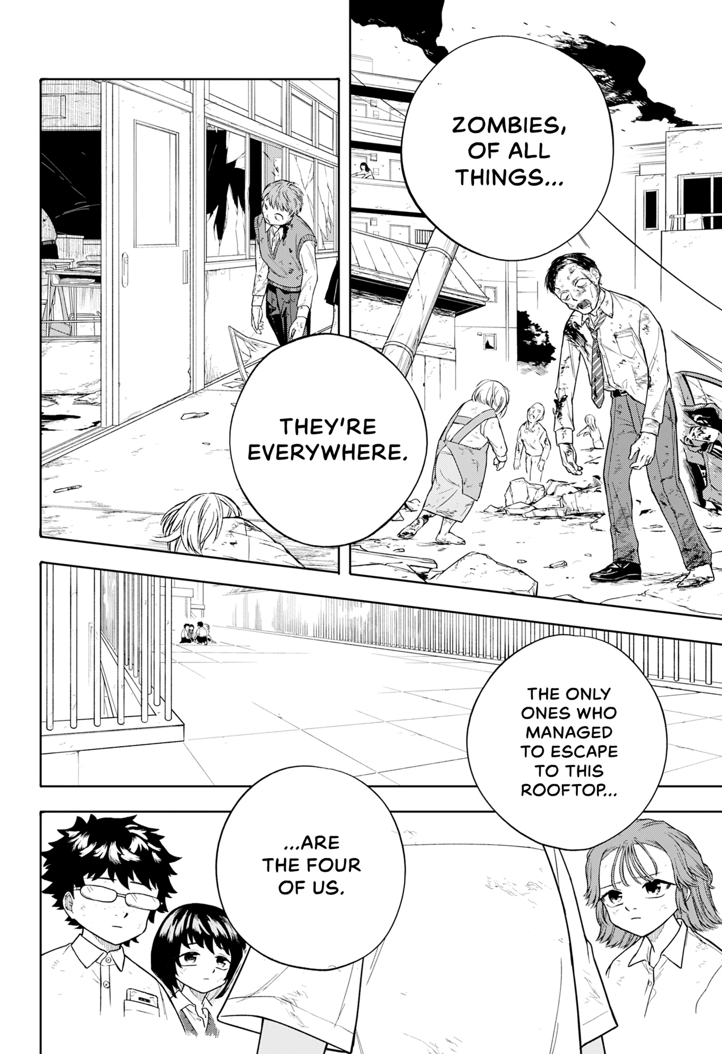 Read Thinking Zombie chapter 0 image 1 on Lezhin