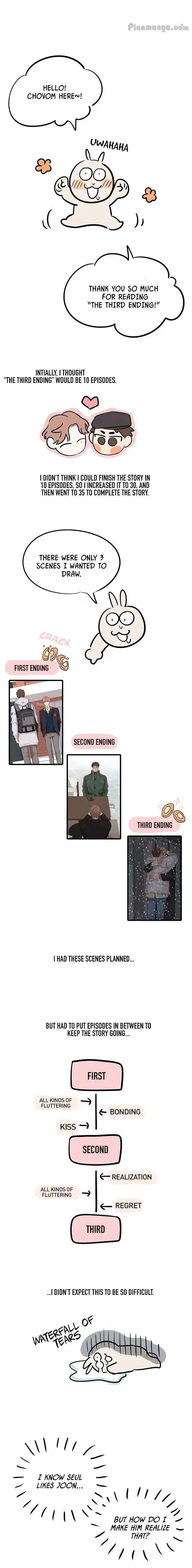 Read Third Ending chapter 35.5 image 1 on Lezhin