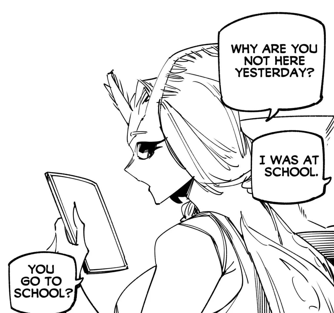 This bug won't leave me alone! Chapter 4 page 1 - 