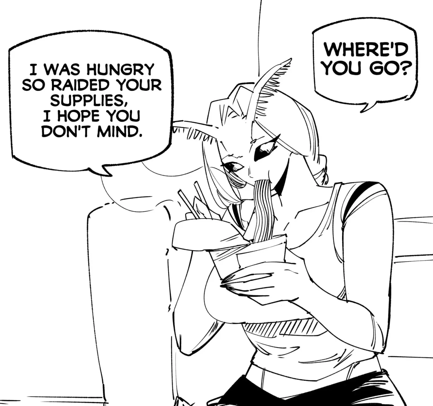 This bug won't leave me alone! Chapter 6 page 1 - 