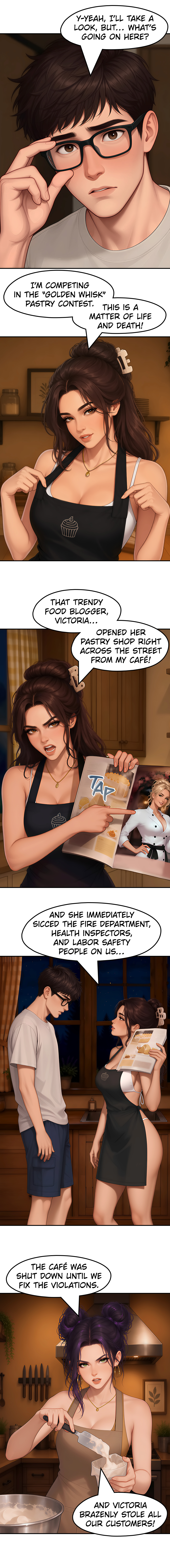 Read This Kitchen Is Too Hot chapter 1 image 1 on Lezhin